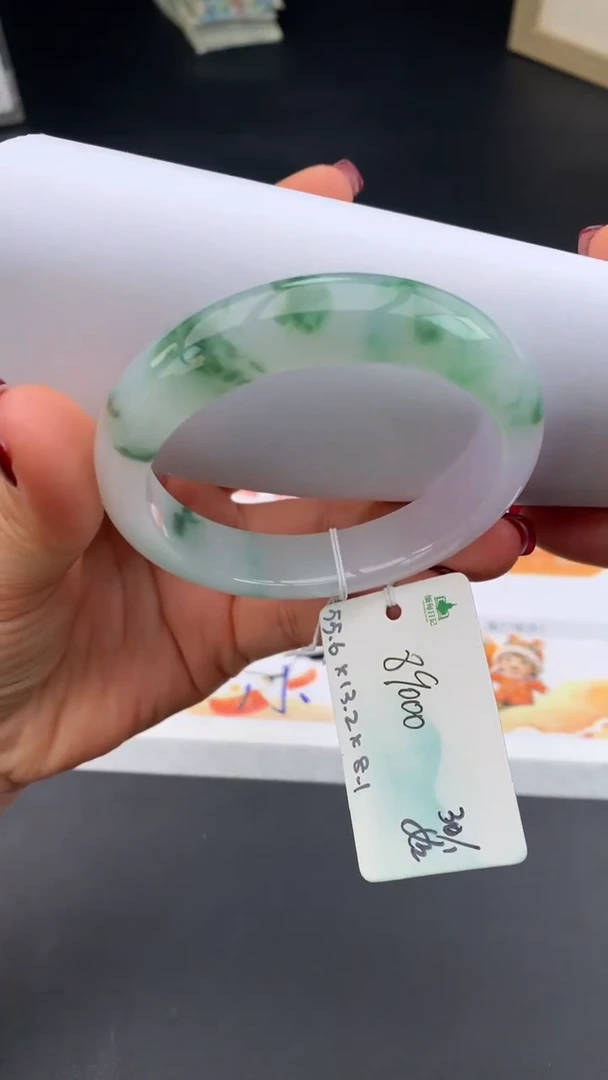 【闪购商品】翡翠手镯未镶嵌下单联系客服核对地址哦