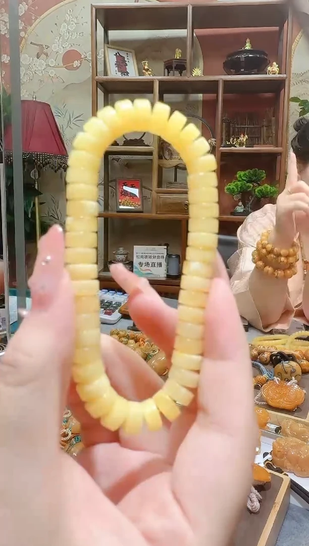 蜜蜡颈饰未镶嵌2天然蜜蜡珠宝奇石全都保真