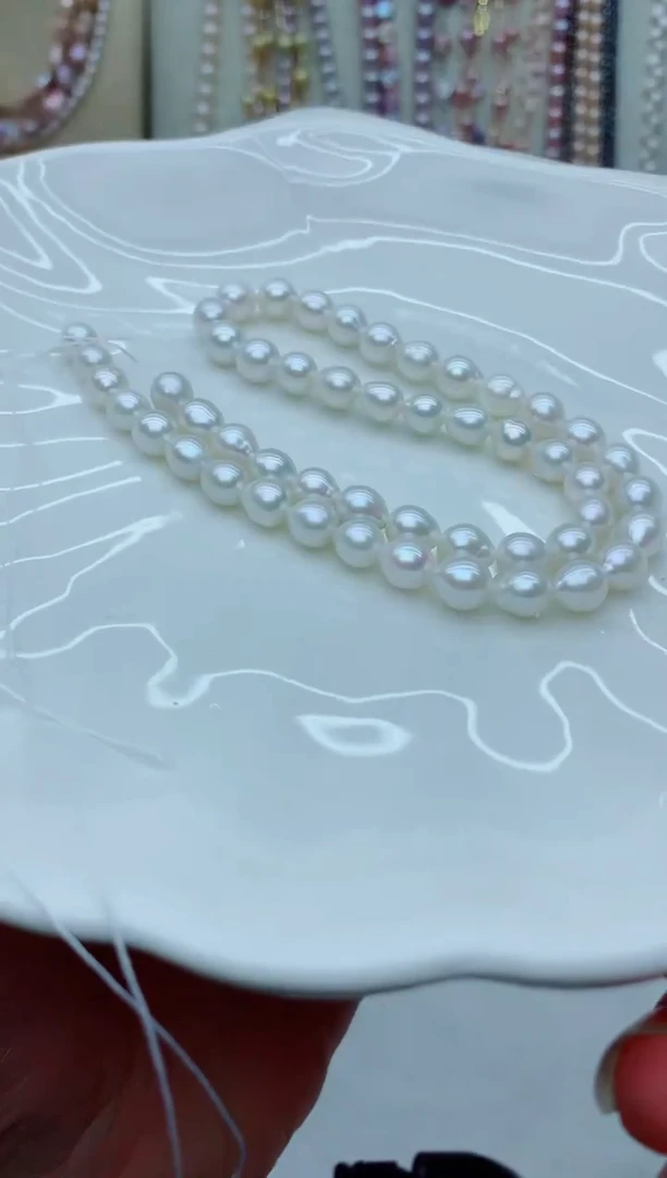 颈饰未镶嵌淡水珍珠多样性发其一【非无瑕】不做扣