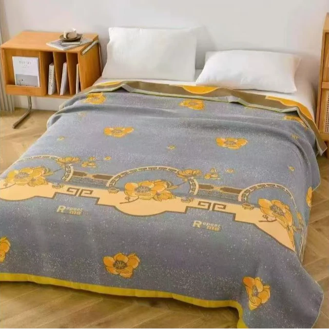 【轻奢牡丹】新款高端艺术A类床盖200*230