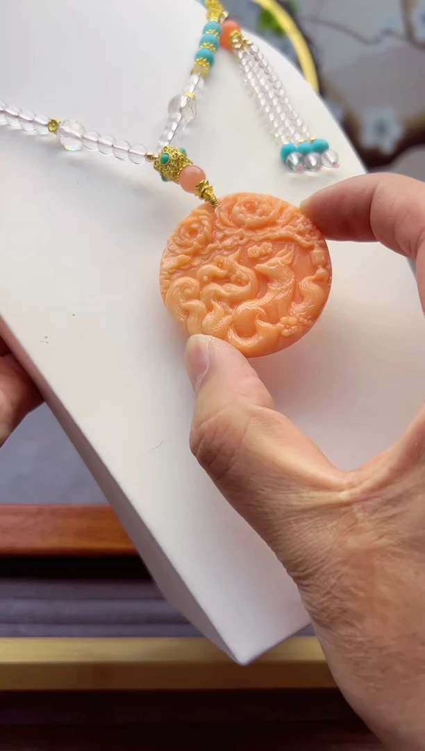 【闪购商品】水晶颈饰14K金镶嵌qx1`````