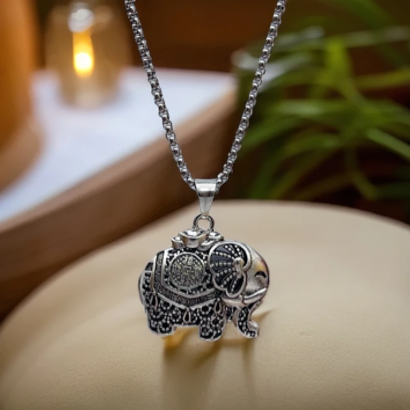 7 元宝吉象长款项链毛衣链女士首饰饰品