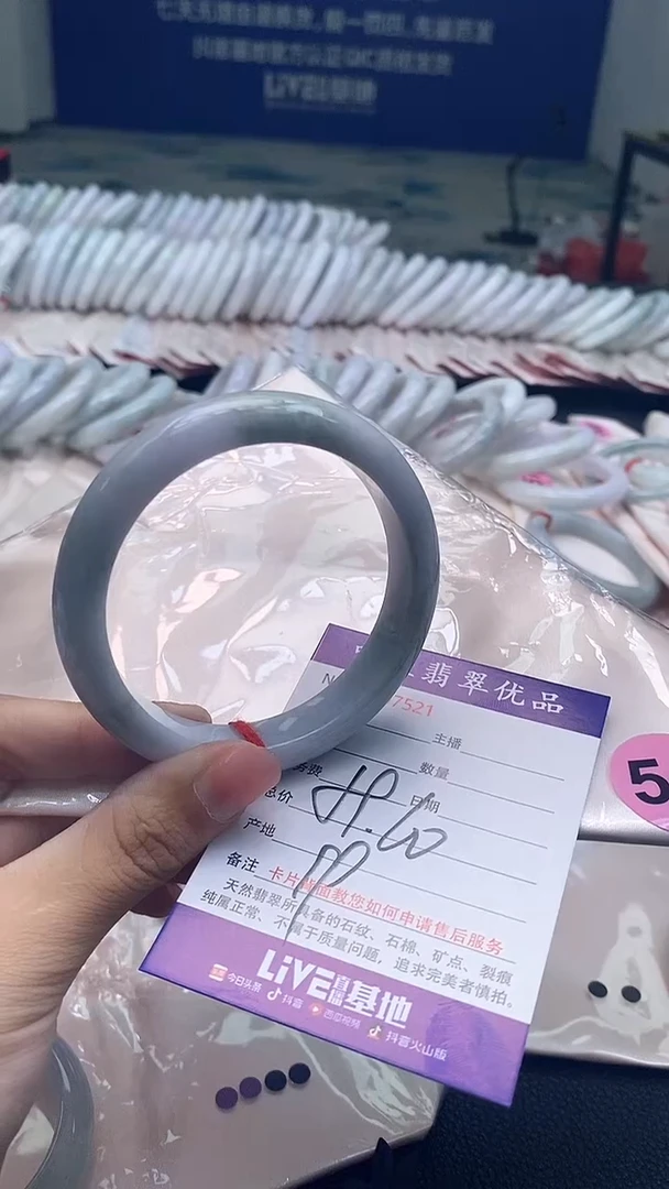 未镶嵌手镯翡翠7521