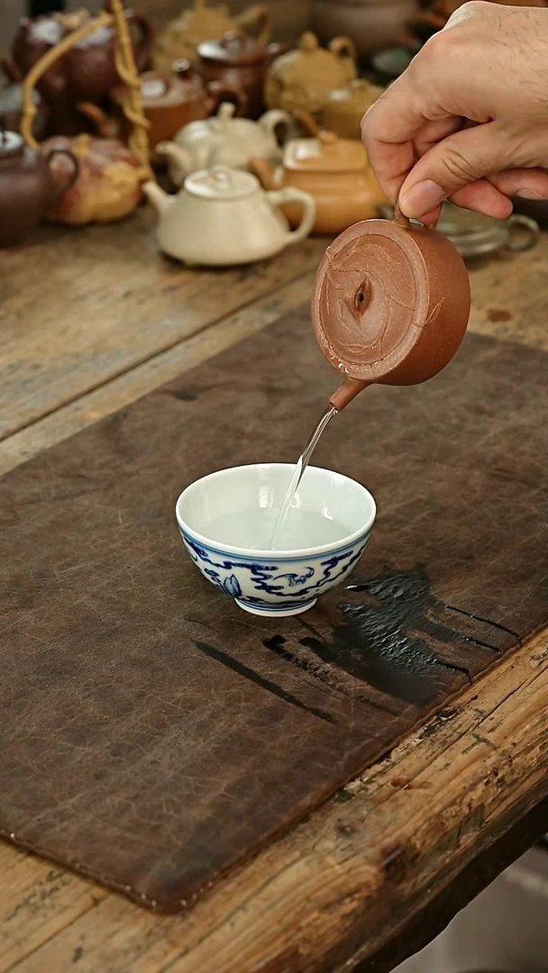 茶壶紫砂贴叶小周盘