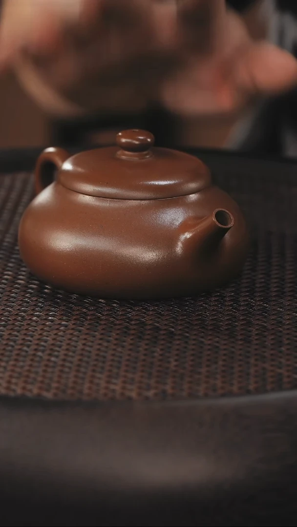 茶壶紫砂静乐 底槽清