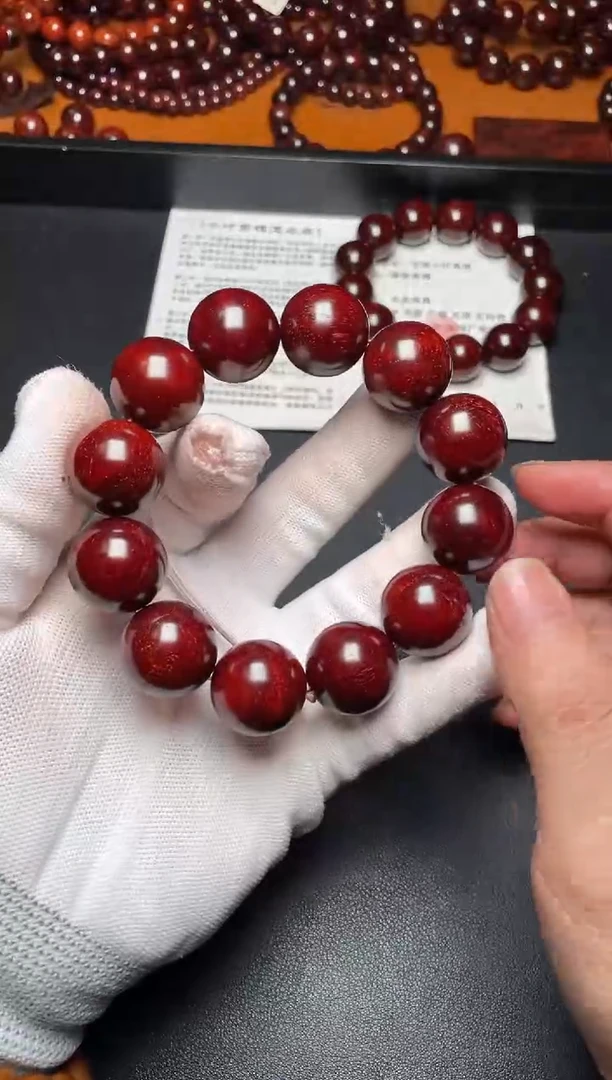 手串/手链小叶紫檀2.0鳞底螺旋金星