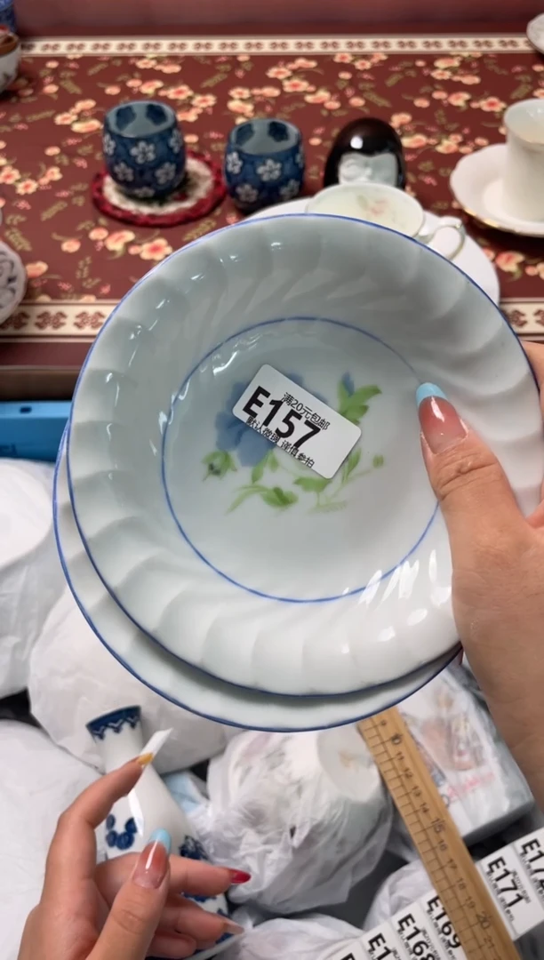 瓷片菡*瓷器瓷器E157