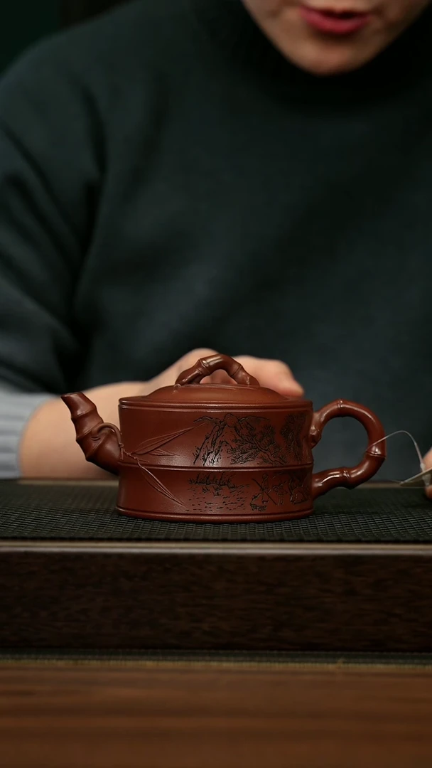 【闪购商品】紫砂茶壶宜兴原矿 手工 紫砂壶容量260CC