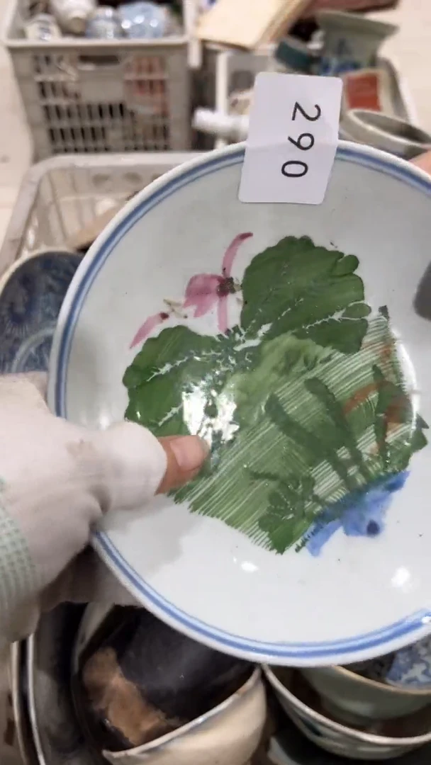 陶瓷细****花工艺品摆件0913290
