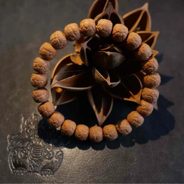 富礼文玩【饕餮手串】饕餮核桃手串猴头全正品无瑕疵精雕原色