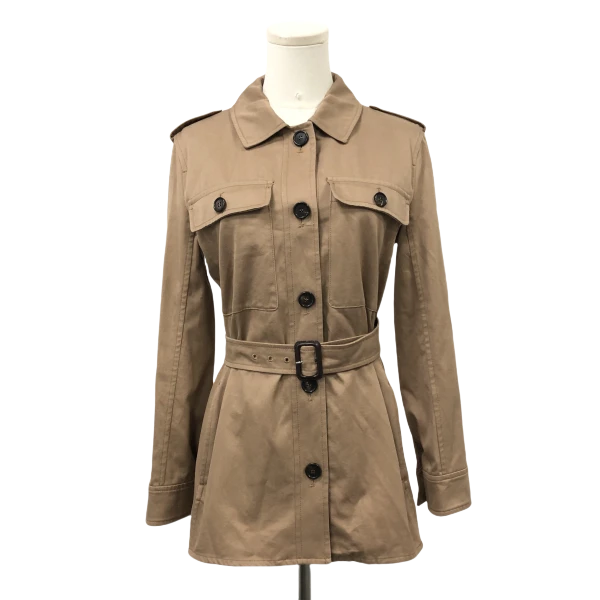 妃鱼/S' Max Mara/棉/风衣/95新/s零九二七