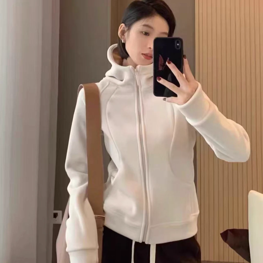 FY66加绒女款奥粒绒上衣卫衣