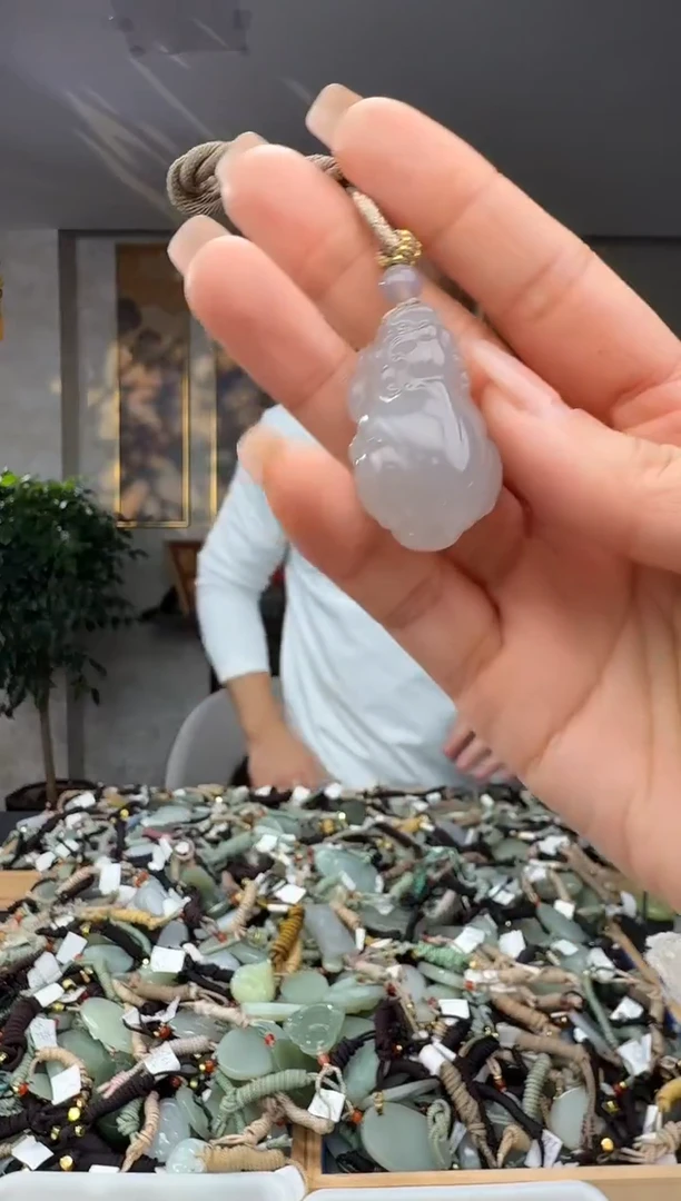 颈饰未镶嵌和田玉拍一发一多样性发货