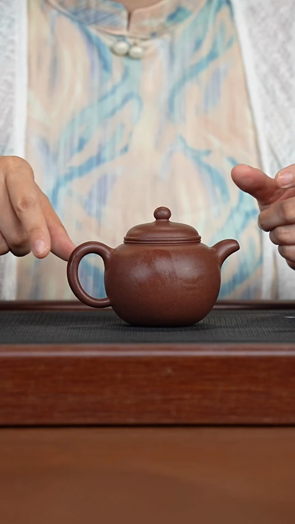 茶壶紫砂花块紫泥匏尊