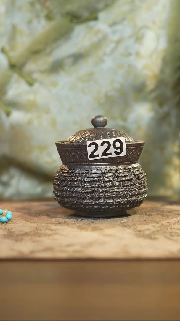 陶瓷茶器茶具盖杯229微瑕