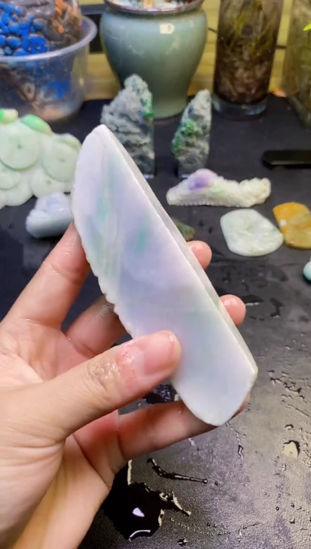 翡翠未镶嵌颈饰天然翡翠071
