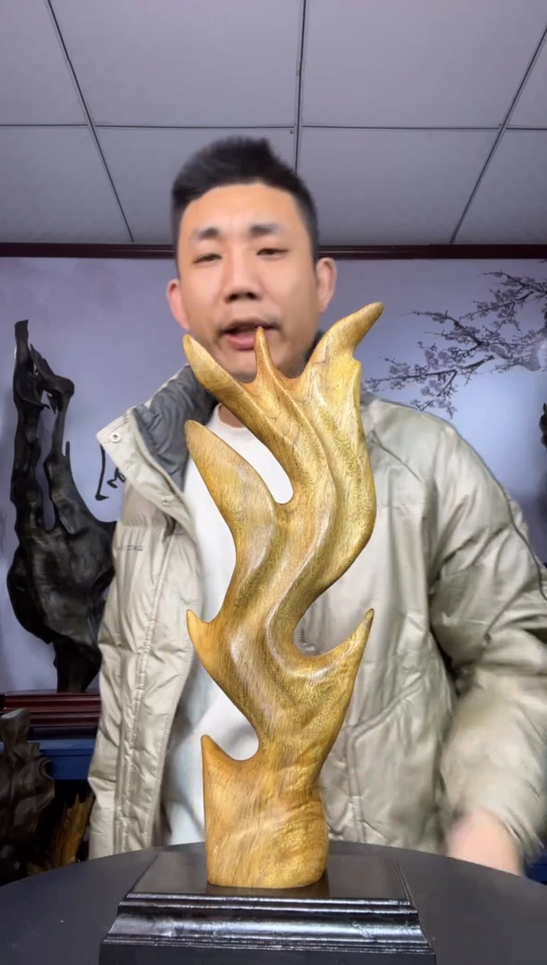 金丝楠木头款用****6金丝楠木工艺品摆件