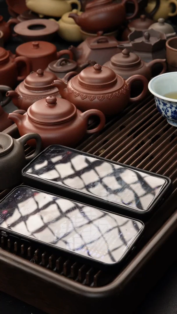 紫砂公道杯?***转牛盖 捂绘