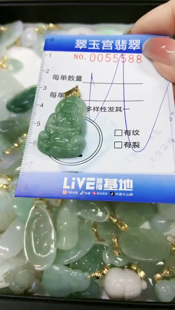 【闪购商品】翡翠颈饰未镶嵌闪购0055588