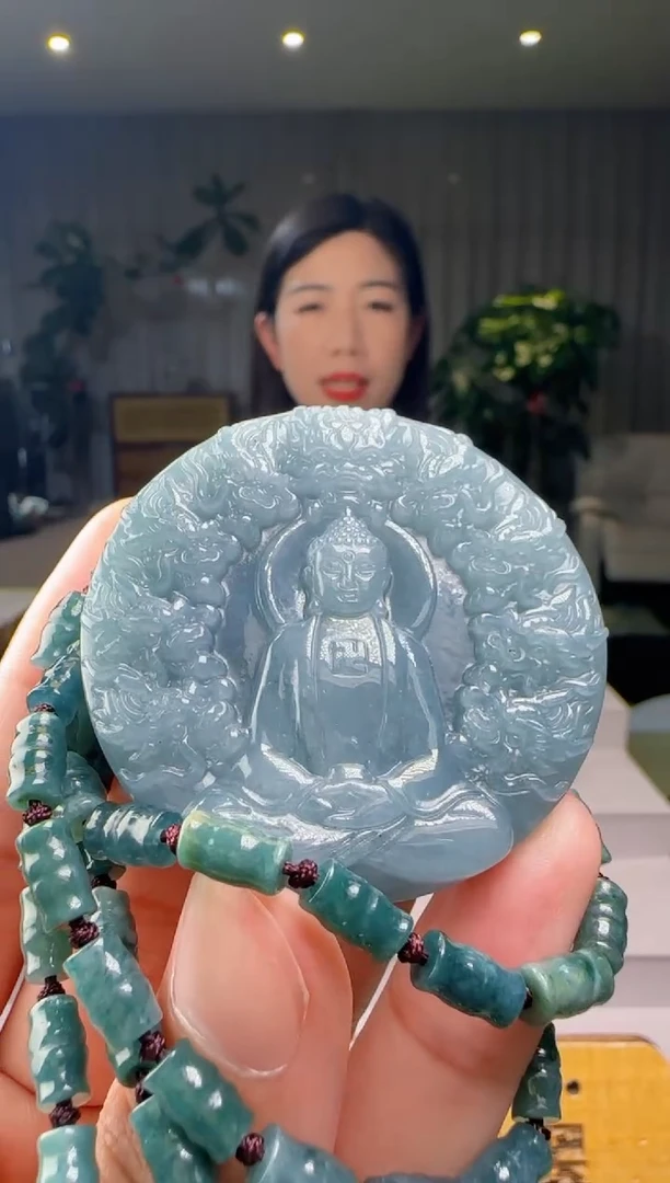 翡翠未镶嵌吊坠(赠链)多样性发其一XM@@WS50722103