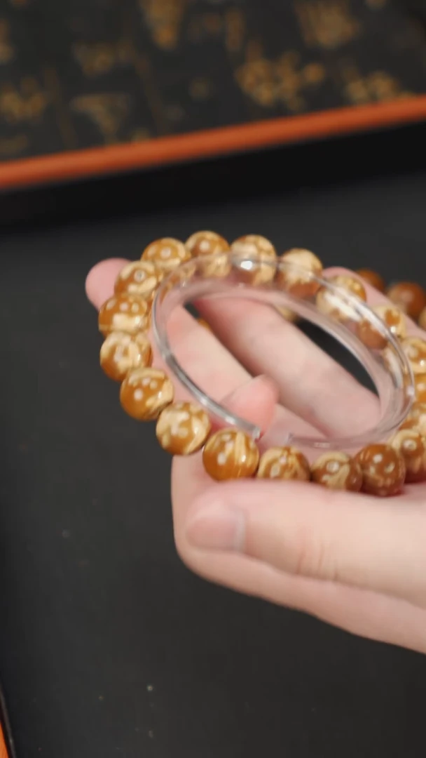 【闪购商品】紫金鼠手串紫金鼠熊猫光珠