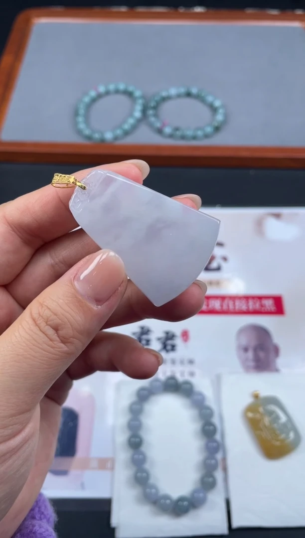 【闪购商品】定制翡翠18K金镶嵌02-20HDJT0122719