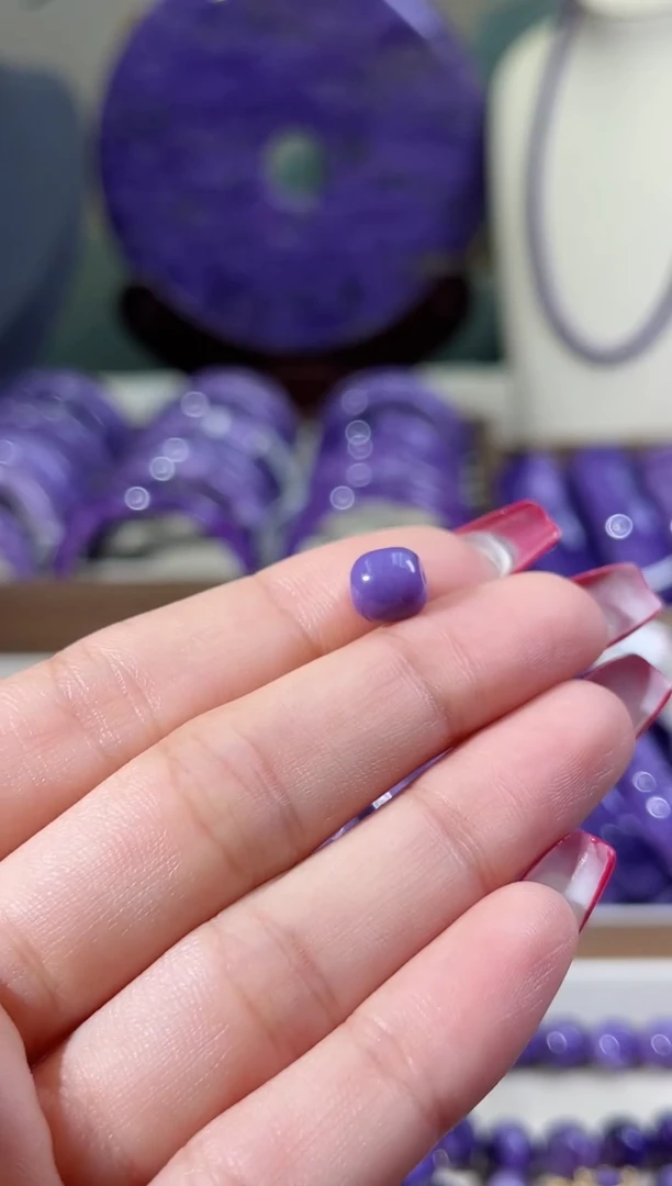 查罗石（紫龙晶）未镶嵌单珠7