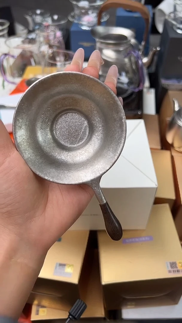 @@态极纯钛一体茶漏