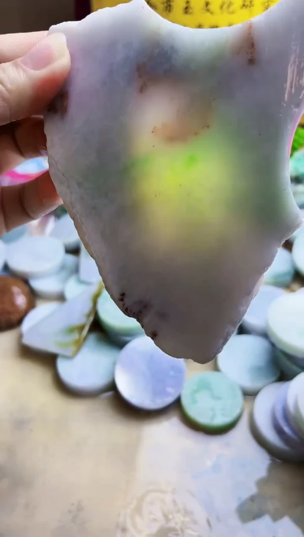 翡翠挂件未镶嵌A货常星787