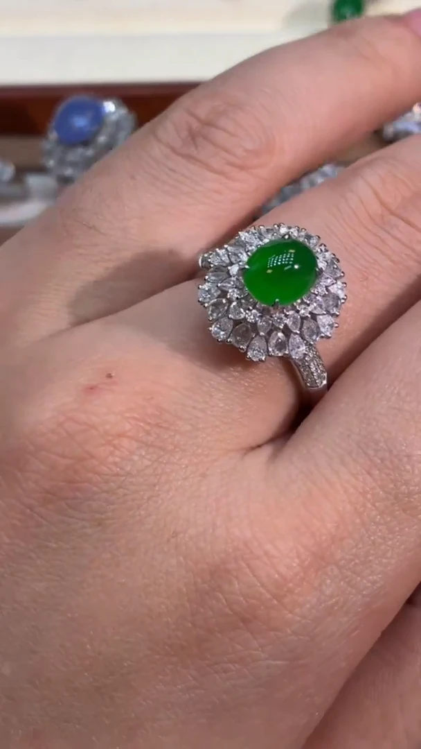 未镶嵌手镯翡翠天*了1