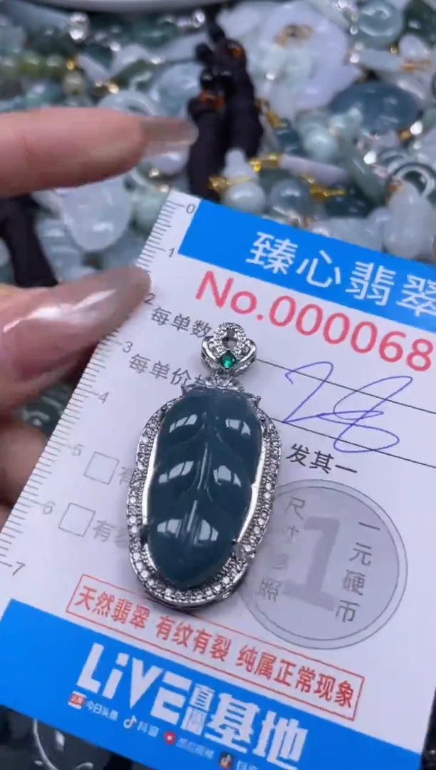 颈饰未镶嵌翡翠689