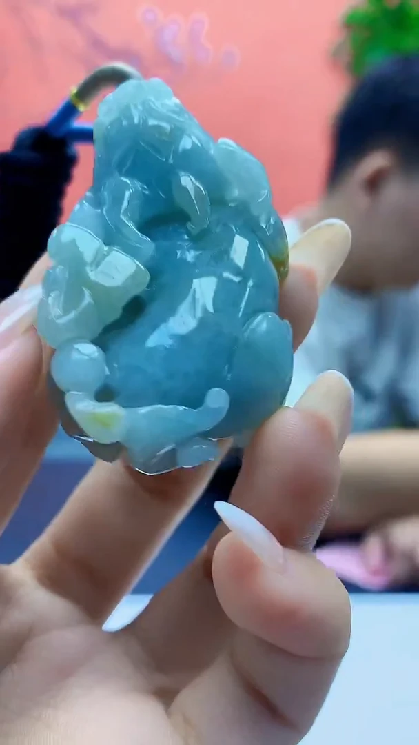 未镶嵌定制翡翠4917ty-毛货挂件13