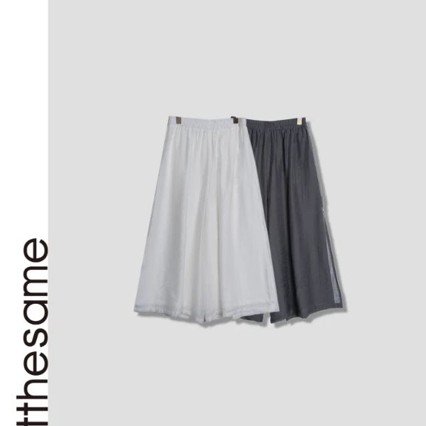 notthesame显瘦百搭万能莱赛尔空气裤垂感直筒裤舒适