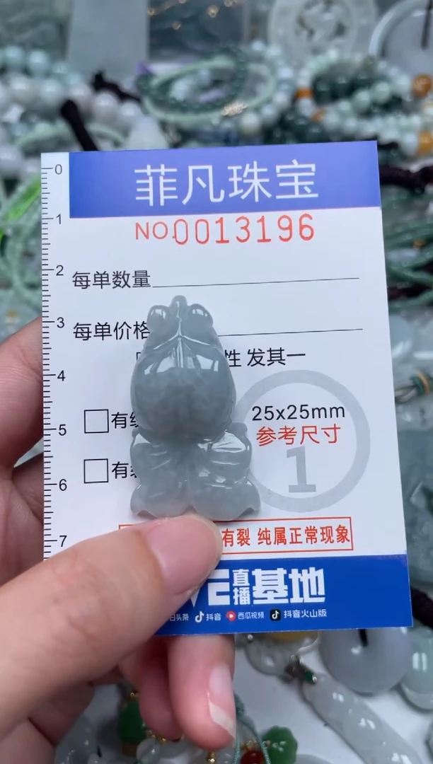 颈饰未镶嵌翡翠13196