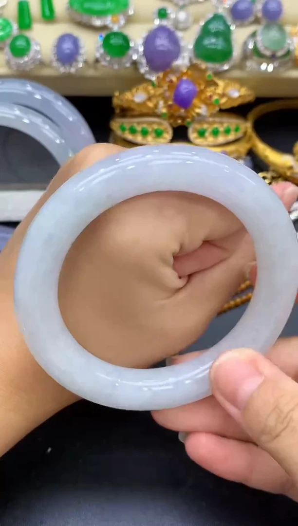 未镶嵌手镯翡翠518-中国好珍宝