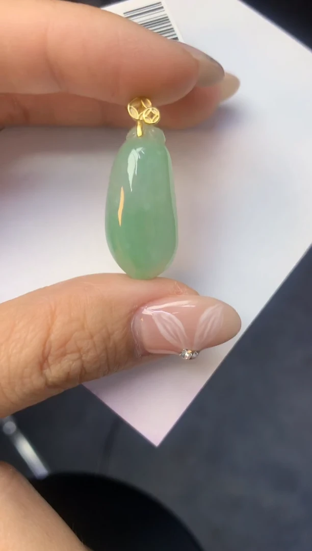 颈饰未镶嵌翡翠天然缅甸a货翡翠百元以上9元证书费自理