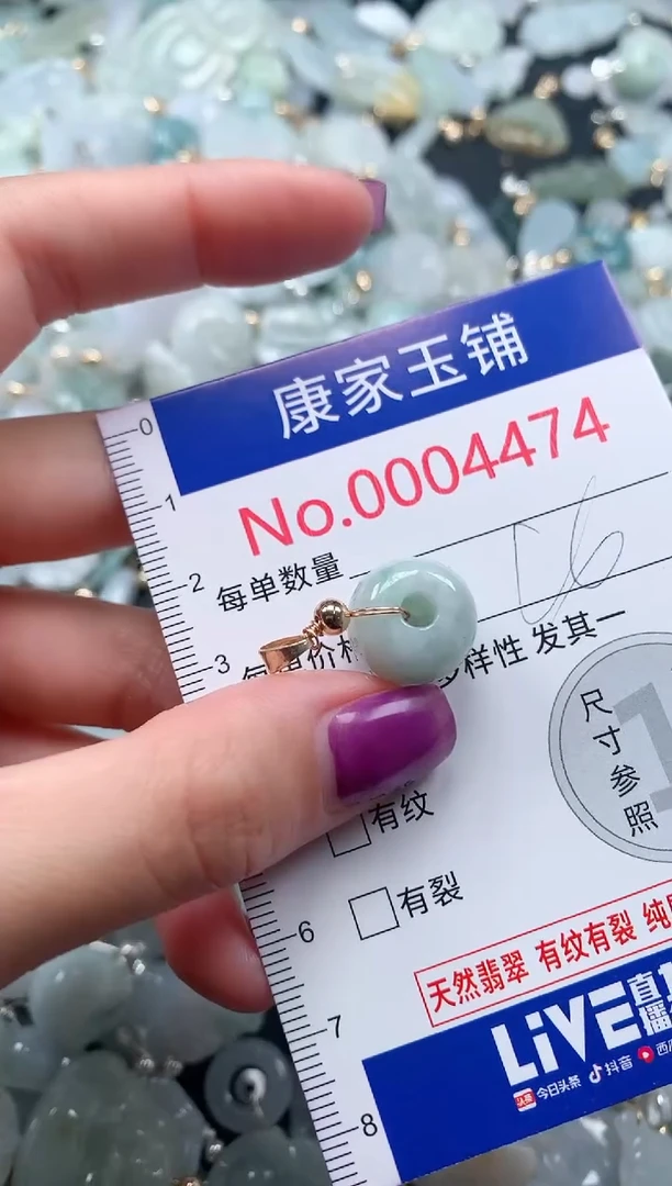 颈饰未镶嵌翡翠4474