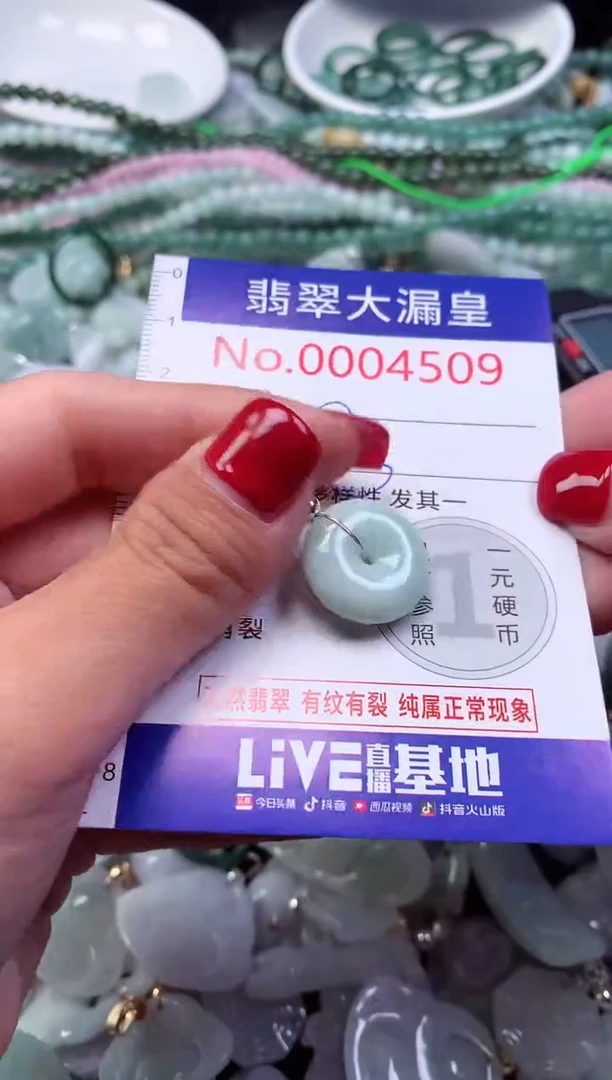 颈饰未镶嵌翡翠4509