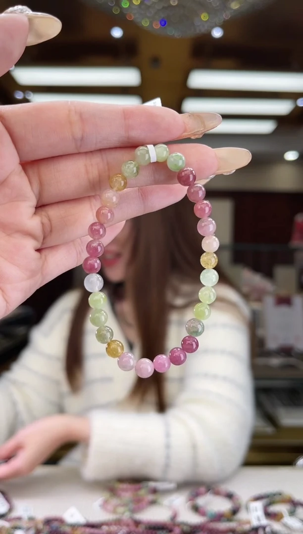 【闪购商品】碧玺/未镶嵌6mm+碧玺单圈多样性发货15