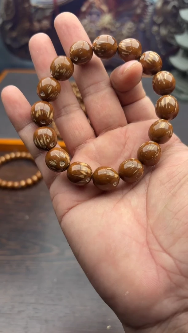 紫金鼠手串42号枣珠