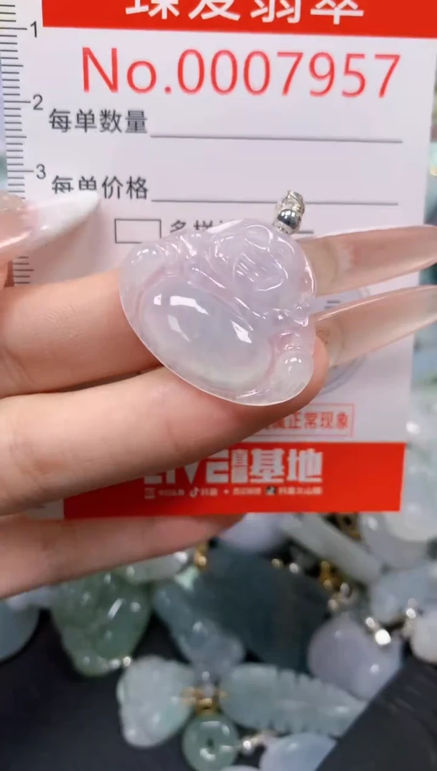 颈饰未镶嵌翡翠7957