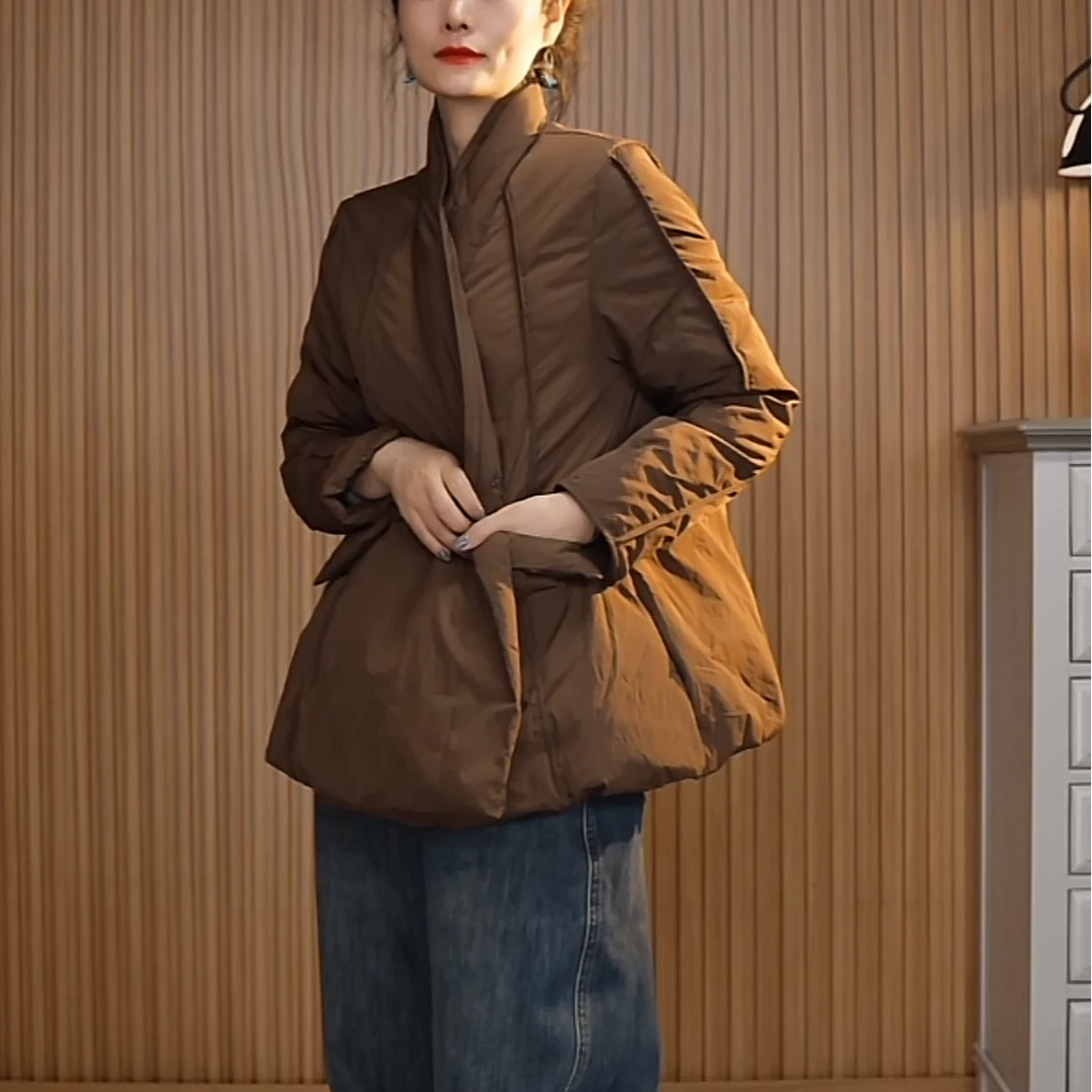 2号店 羽绒服 欧式新品  2025  黑咖两个色