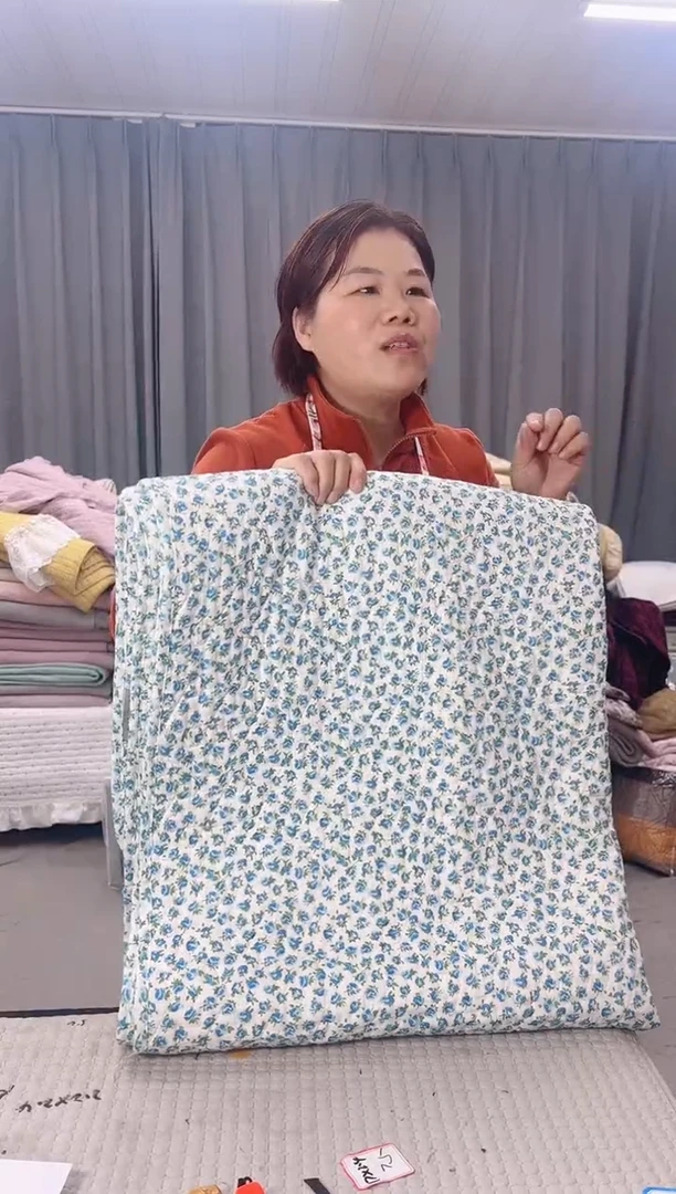 棉1.5*2.0小碎花纯棉床盖