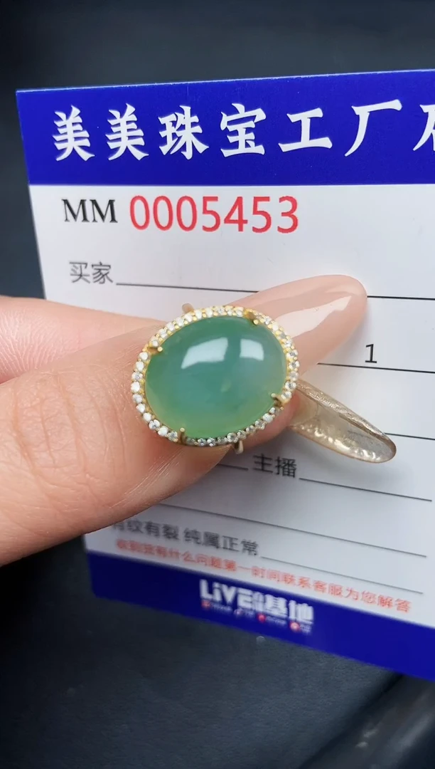 【闪购商品】翡翠颈饰银S925镶嵌5453