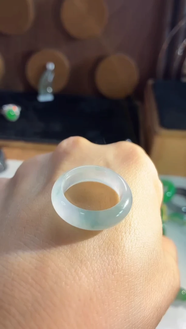 未镶嵌戒指翡翠戒指16