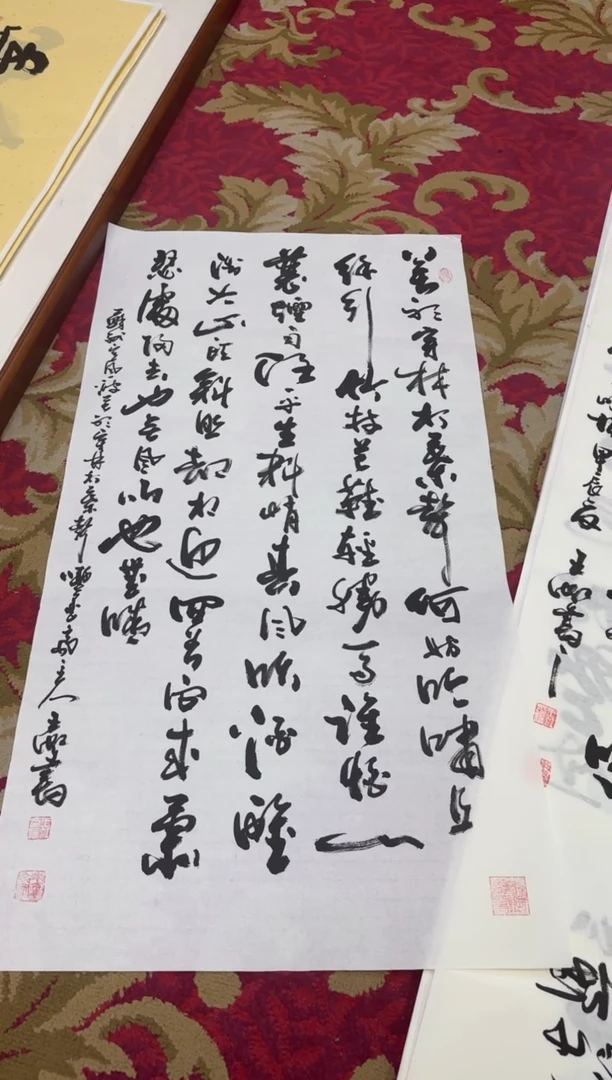 【闪购商品】书法定风波-90*50宣纸作品