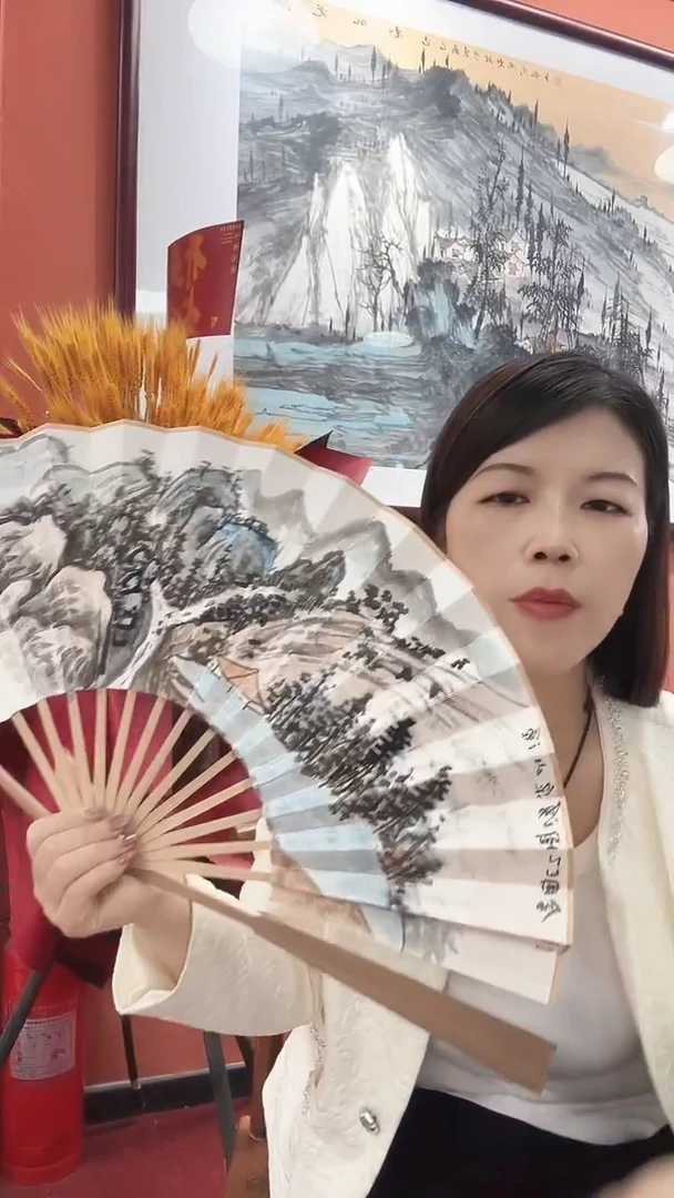 国画吴国会/国画/扇面