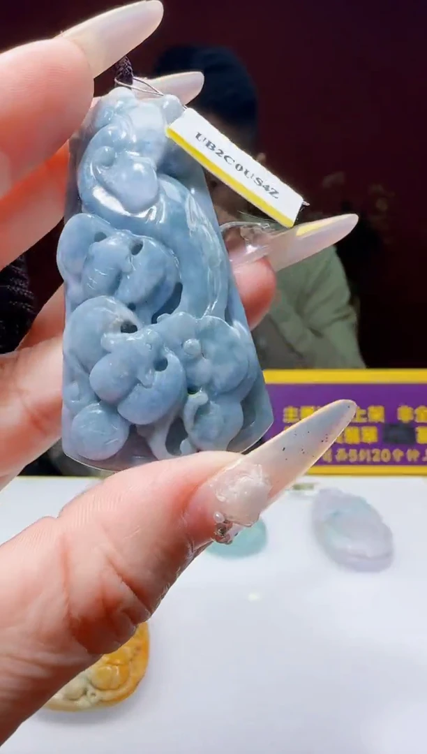 颈饰未镶嵌翡翠Q02469翡翠