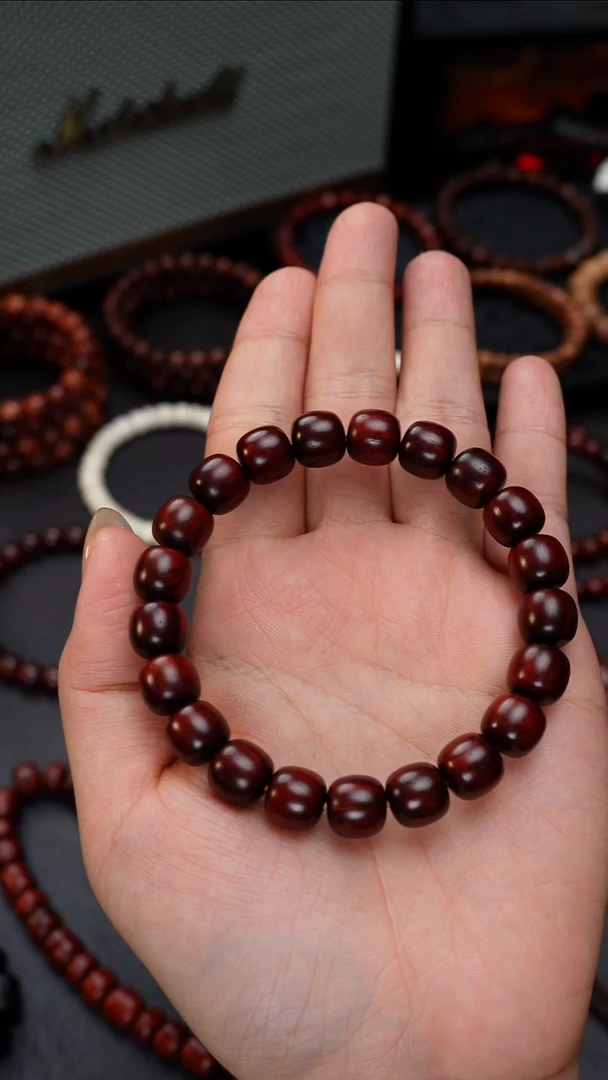 手串/手链小叶紫檀小叶紫檀9.5*10老型珠单圈