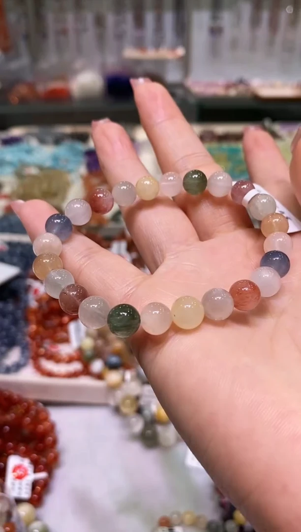 未镶嵌手链水晶多样性发其一7.5+